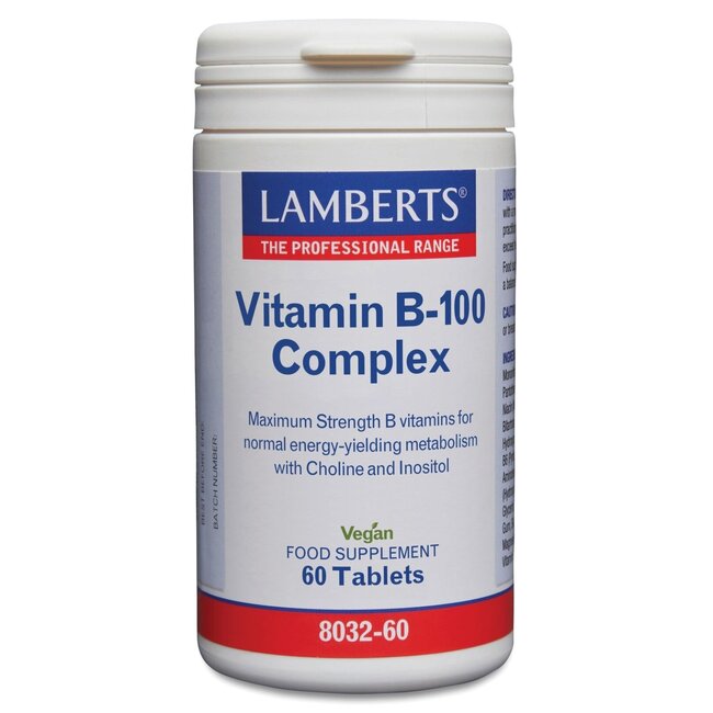 Lamberts Complejo Vitamina B100 60 comprimidos