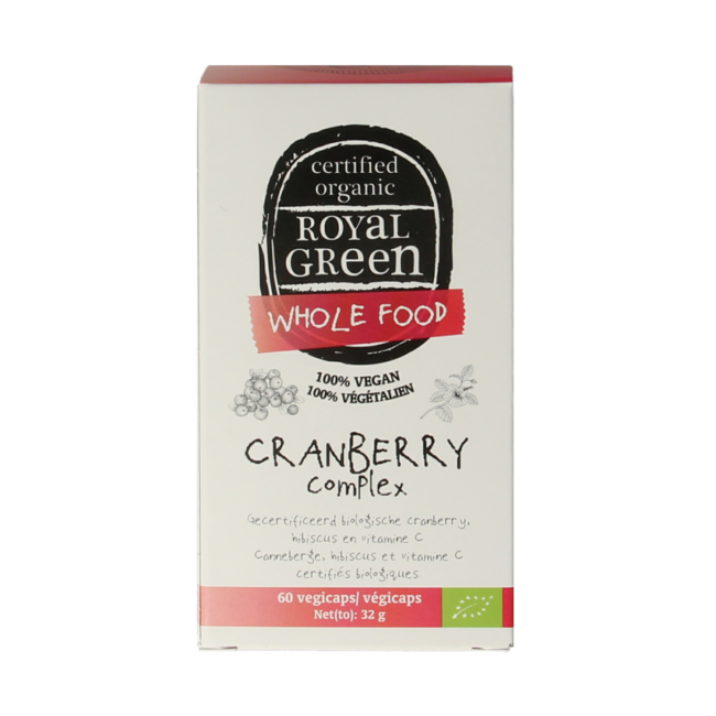 Organic Cranberry Complex 60 Vegetarian Capsules