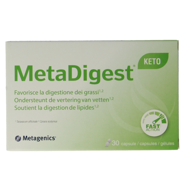 Metadigest keto 30 cápsulas