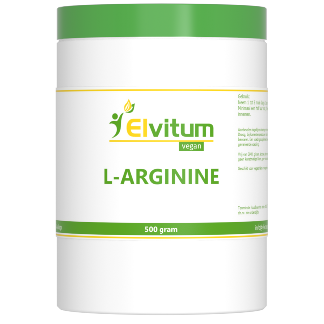 Elvitum L-Arginine 500 Gram