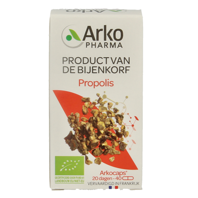 Arkocaps Organic Propolis 40 Capsules