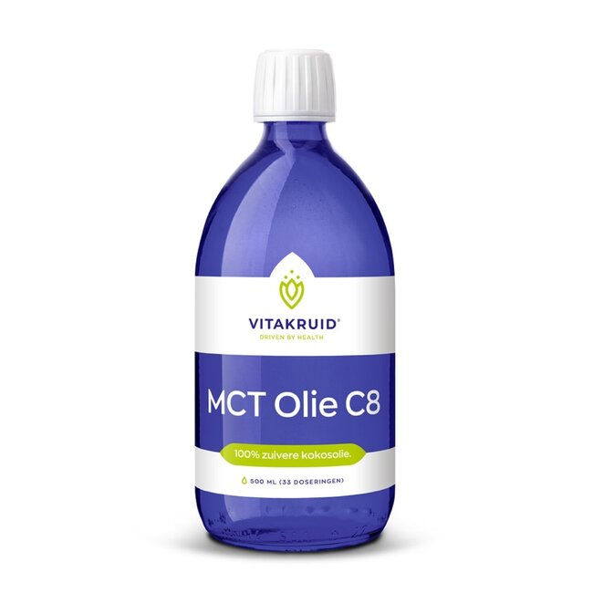 MCT Öl C8 100% reines & nachhaltiges Kokosöl 500 Milliliter