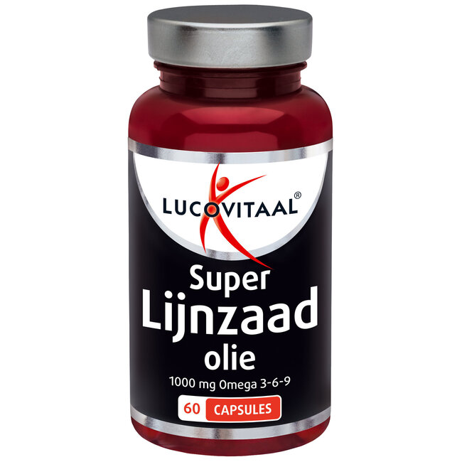 Lucovitaal Olio di Semi di Lino 60 Capsule