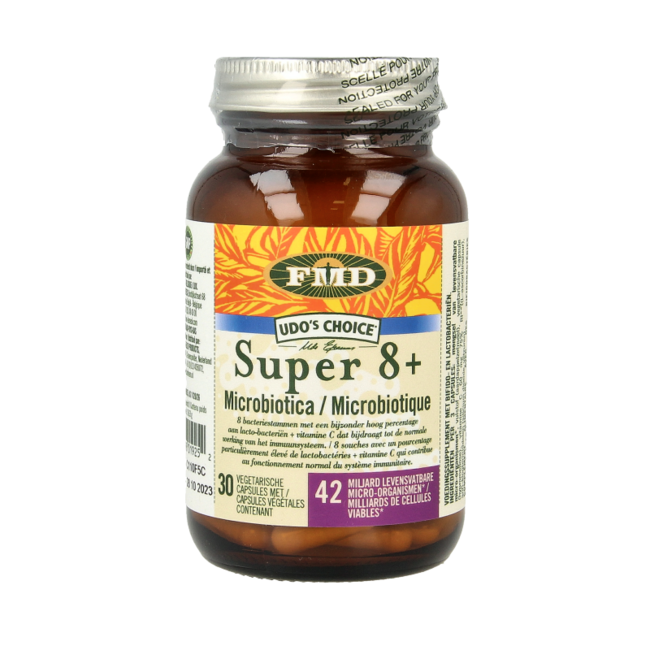 Udo's Choice Super 8+ Mikrobiotika 30 Kapseln