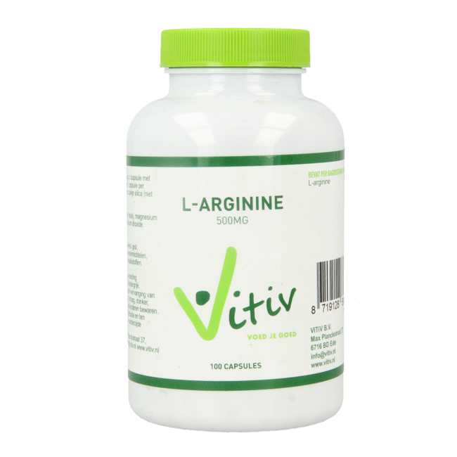 Vitiv L-Arginina 500mg 100 Capsule