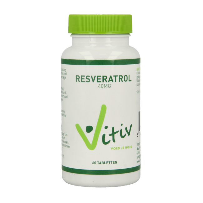 Vitiv Resveratrol 40mg 60 Comprimés