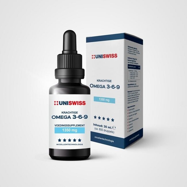 Uniswiss Omega 3-6-9 (idrosolubile) 30 Millilitri