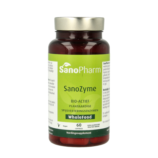 SanoPharm Sanozyme 60 gélules