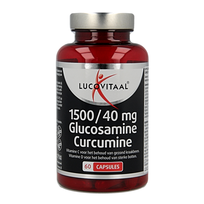 Lucovitaal Glucosamin & Curcumin 1500/40 mg 60 Kapseln