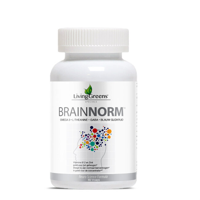 Livinggreens Brainnorm 60 Kapsułek wegetariańskich