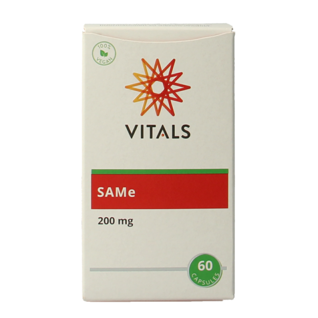 Vitals SAMe 200 mg 60 Vegetarische Kapseln