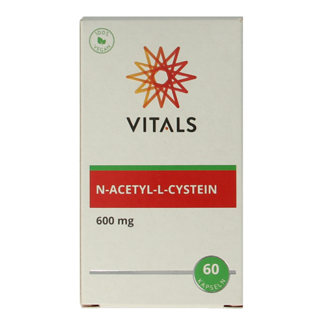 N-Acetylo-L-cysteina 600 mg 60 kapsułek wegetariańskich
