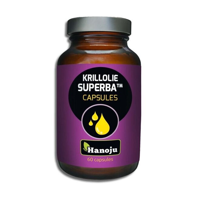 Hanoju Krill olie 500mg 60 Vegetarische capsules