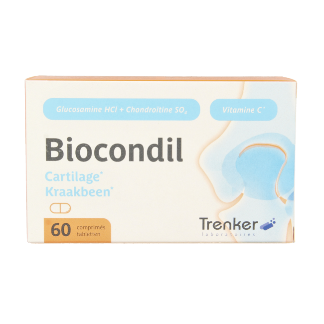 Biocondil chondroïtine glucosamine vitamine C 60 comprimés