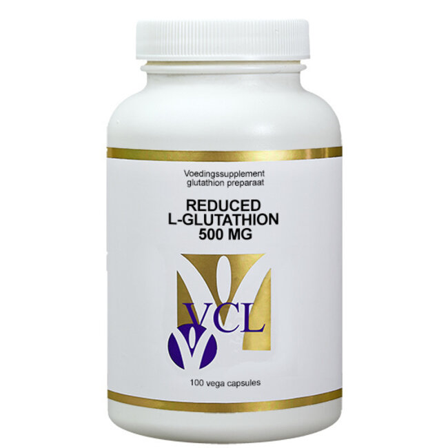 Vital Cell Life Reduced L-Glutathione 500mg 100 Vegetarian Capsules