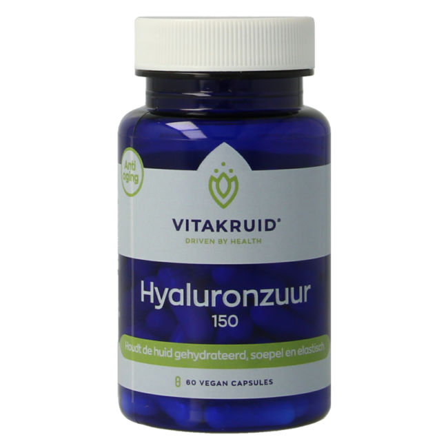 Hyaluronzuur 150 HyaMax met vitamine C Anti-Aging 60 Vegetarische capsules