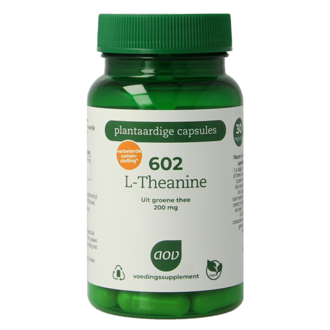 AOV 602 L-Theanine 30 Vegetarische capsules