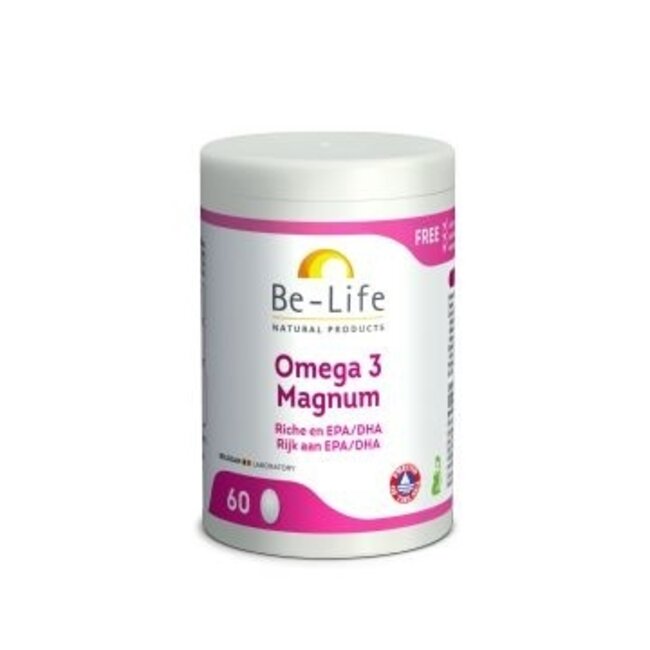 Be-Life Omega 3 Magnum 60 cápsulas