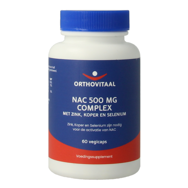 OrthoVitaal NAC 500mg Komplex 60 Vegetarische Kapseln