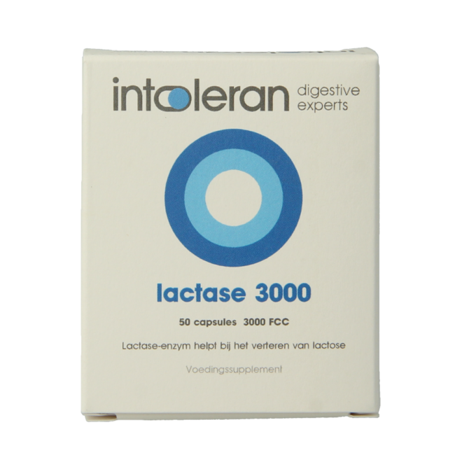 Intoleran Lactasa 3000 50 Cápsulas