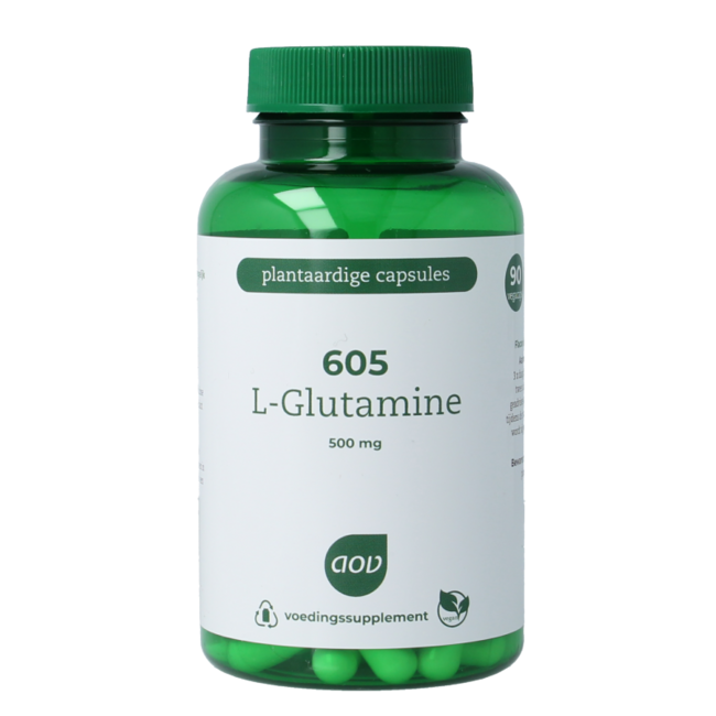 AOV 605 L-Glutamine 500mg 90 gélules végétariennes
