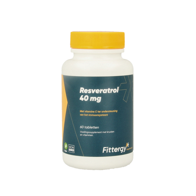 Fittergy Resveratrol 40mg 60 Tablets