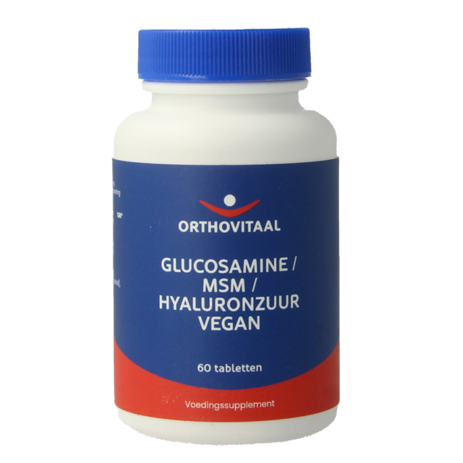 OrthoVitaal Glucosamine / MSM / Hyaluronic Acid Vegan 60 Tablets