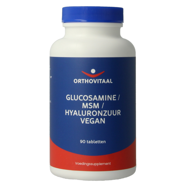 OrthoVitaal Glucosamine / MSM / Acide Hyaluronique vegan 90 Comprimés