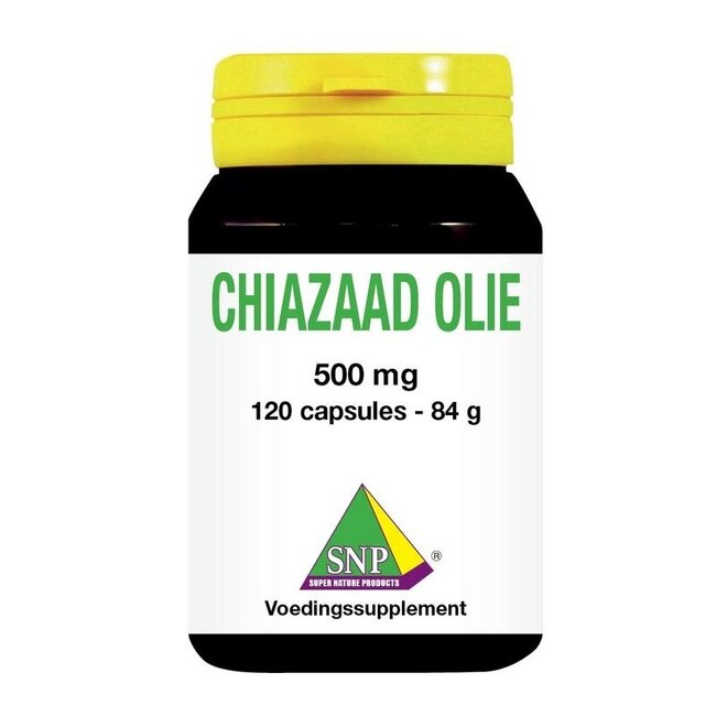 Olej z nasion Chia SNP 500mg 120 Kapsułek