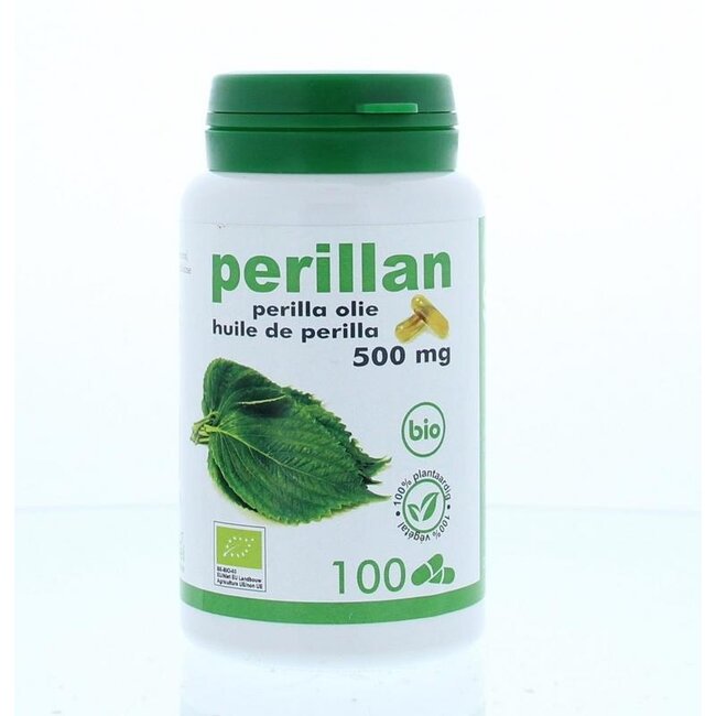 Perillan olio di perilla 500mg biologico 100 Capsule