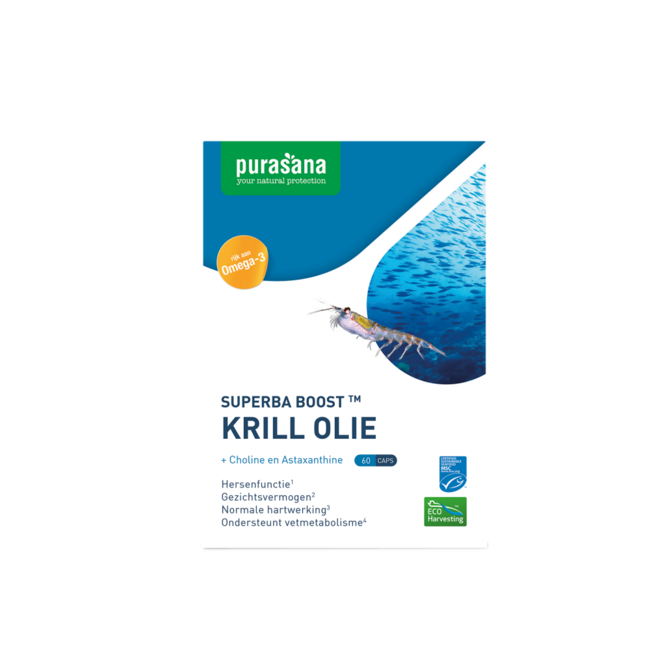 Purasana Krill olie 60 Capsules
