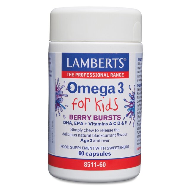 Lamberts Omega 3 for kids 60 Cápsulas