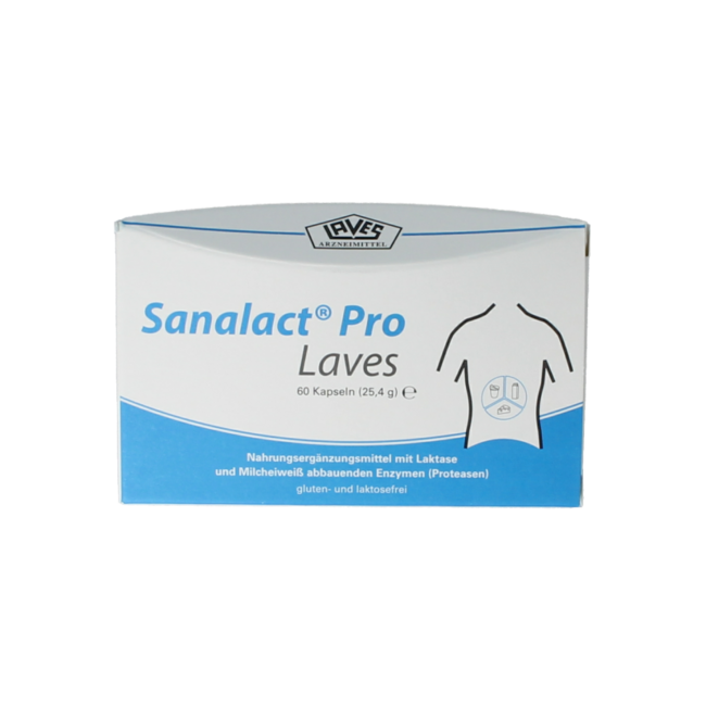 Laves Sanalact pro 60 cápsulas