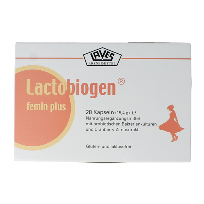 Laves Lactiobiogen femin plus 28 Kapsułek
