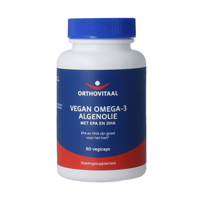 Wegański olej z alg Omega 3, 60 kapsułek wegetariańskich