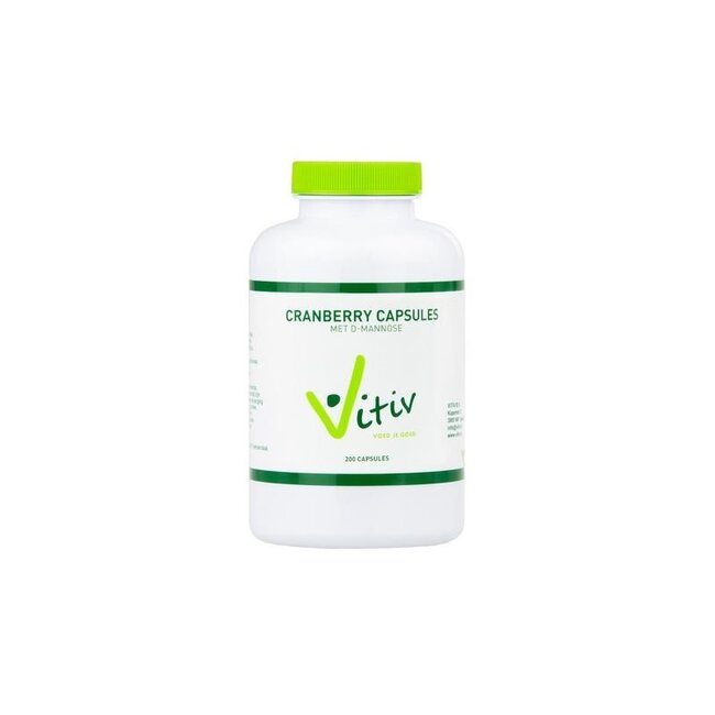 Vitiv Cranberry D-Mannose 200 Capsules
