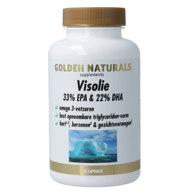 Aceite de Pescado 33% EPA 22% DHA 60 Cápsulas blandas