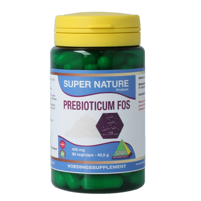 SNP Prebiotic FOS 450mg Pure 90 Capsules