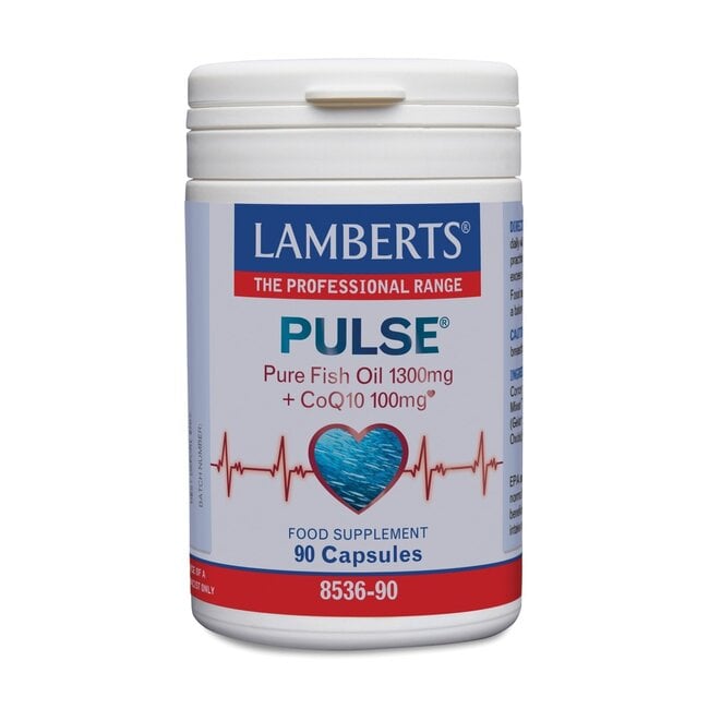 Lamberts Pulse (Huile de Poisson + Q10) 90 Capsules
