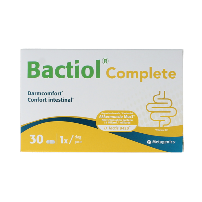 Metagenics Bactiol complete NDF 30 Kapsułek