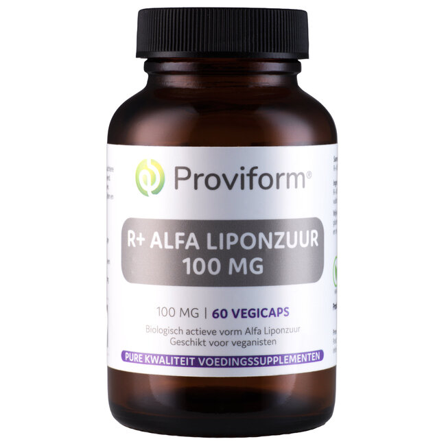 Proviform R+ Alpha-Liponsäure 100 mg 60 Vegetarische Kapseln