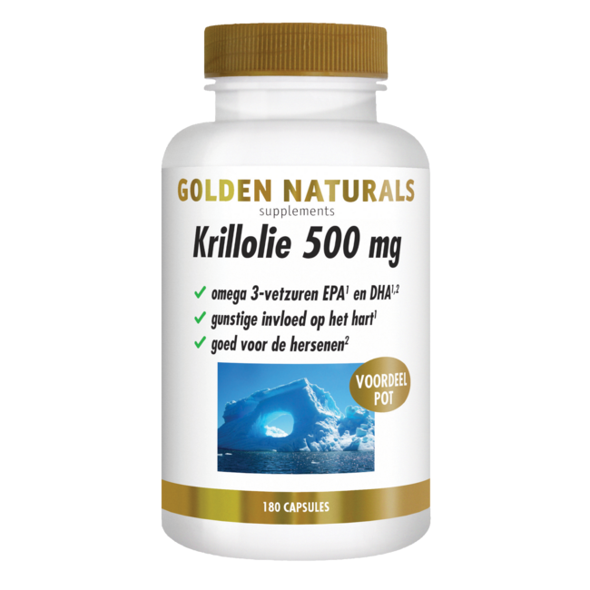 Krillolie 500mg 180 Capsules