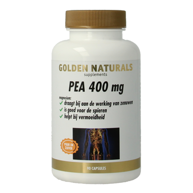 Golden Naturals Pea 400mg 90 Vegetarische capsules
