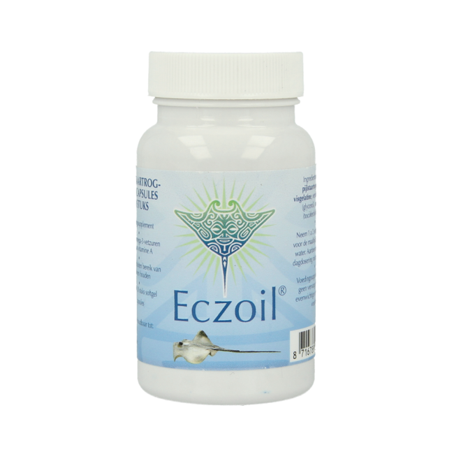 Eczoil Huile de Raie Pastenague 30 capsules molles