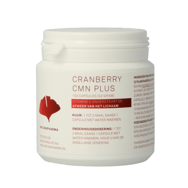 Naturapharma Cranberry CMN plus 100 kapsułek wegetariańskich