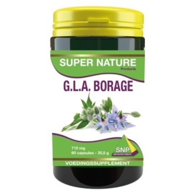 SNP GLA borage olie 710 mg 60 Capsules