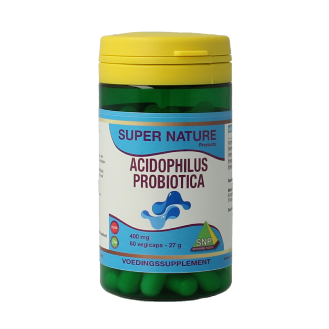SNP Acidophilus probiótica 400 mg puro 60 cápsulas vegetales