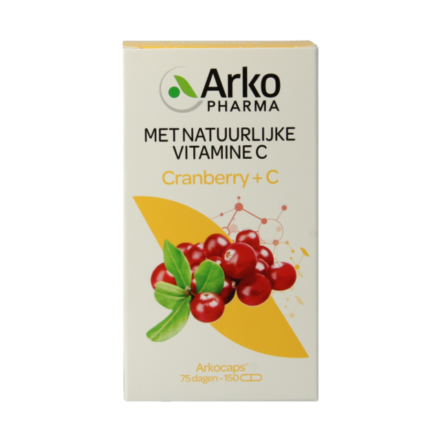 Arándano Rojo y Vitamina C 150 Cápsulas