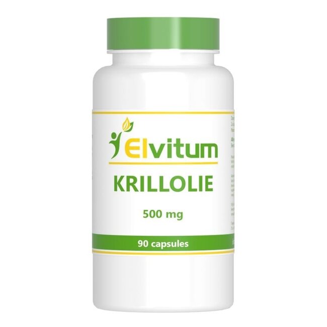 Olio di Krill Elvitum 500mg 90 Capsule