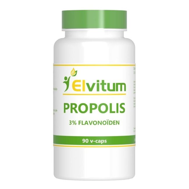 Elvitum Propolis 3% flavonoiden 90 Vegetarische capsules